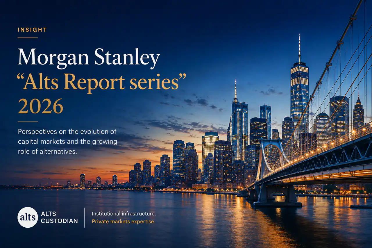 Morgan Stanley “Alts Report series” 2026