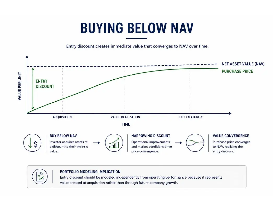 Buying Below NAV